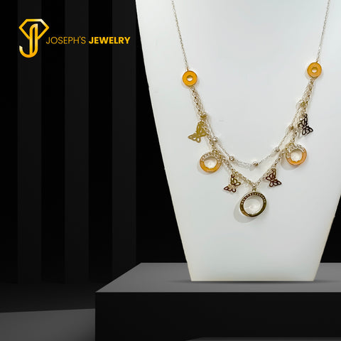 two layer necklace